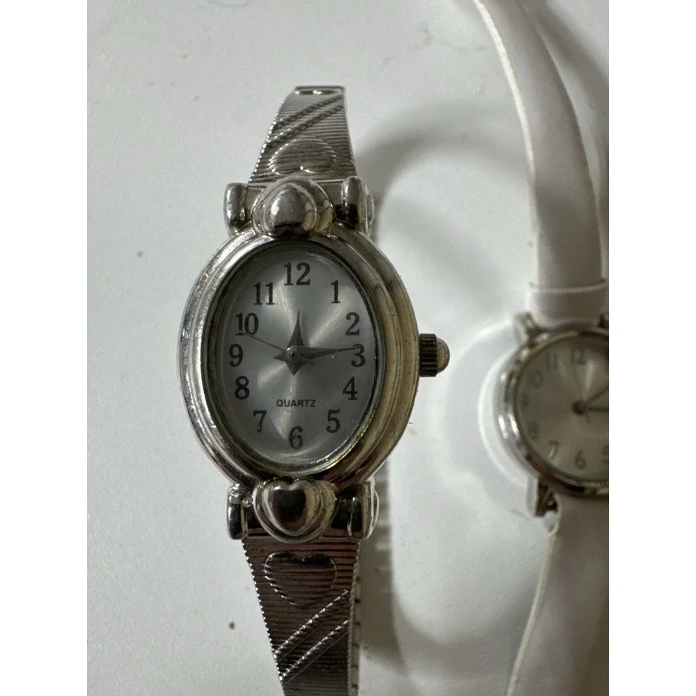 Lot 4 Women's Quartz Watches Eurotech Rhinestone Fashion Untested